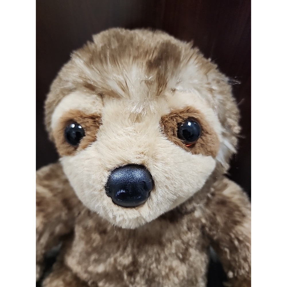 Build-A-Bear Workshop - Sloth Plush, 18" Stuffed Animal Toy w/Hook & Loop, Brown - Picture 2 of 9